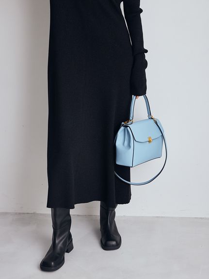 マルチWAY　オフショルダー　リブニットワンピース　ラメニット Mila Owen｜マルチWAYオフショルダーリブニットワンピース | Rakuten