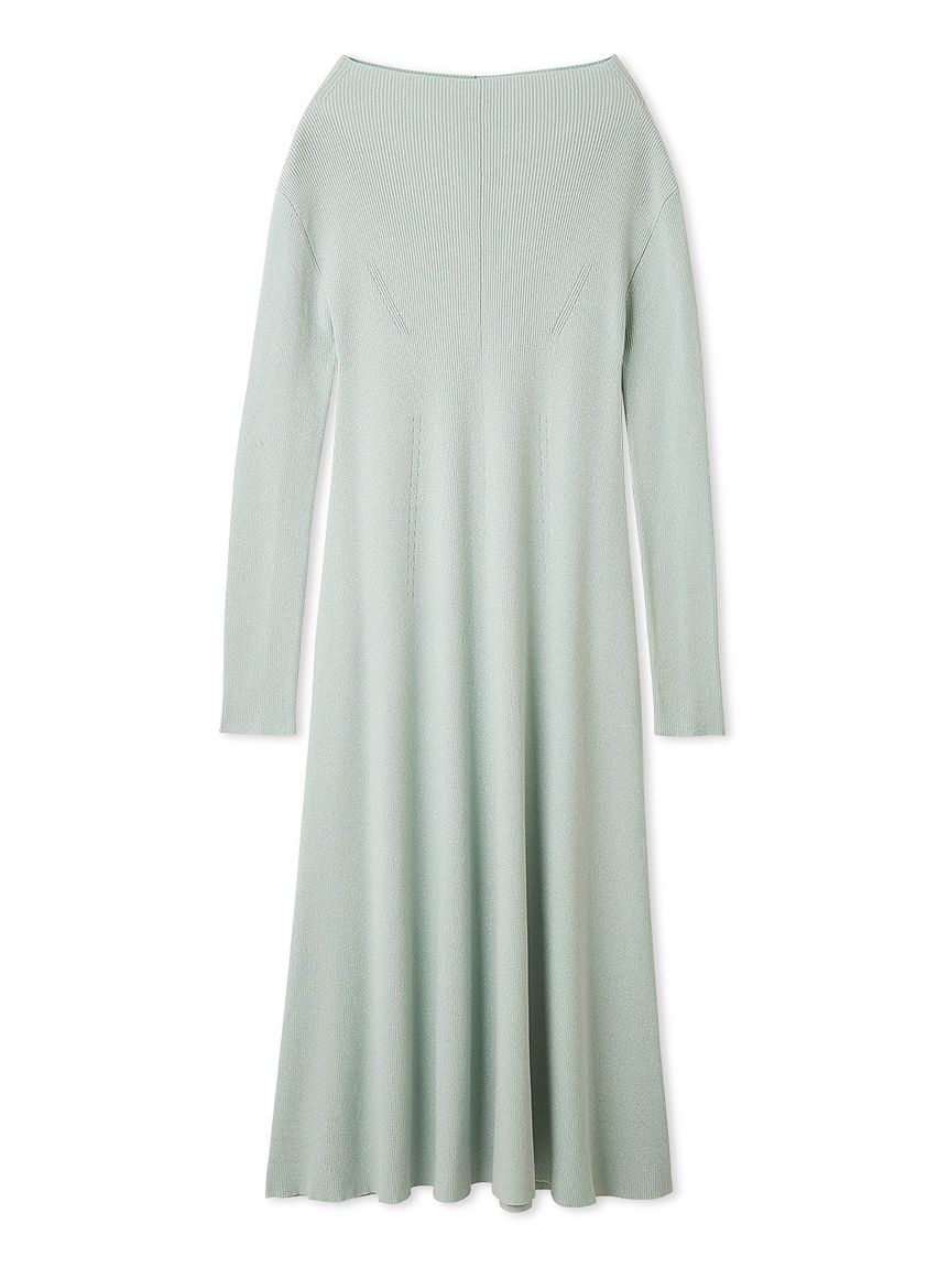 マルチWAYオフショルダーリブニットワンピース(ニットワンピース