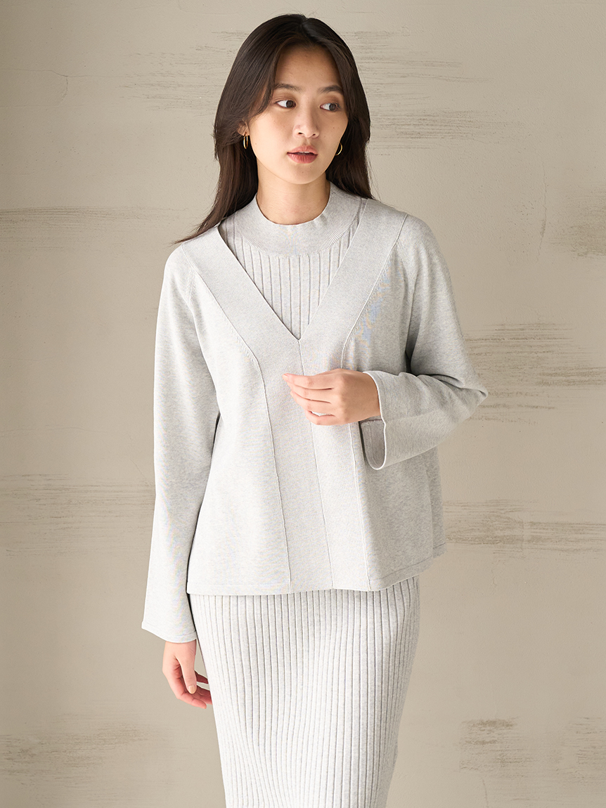 WEB限定】ニットセットアップ(ロングワンピース)｜ワンピース｜Mila