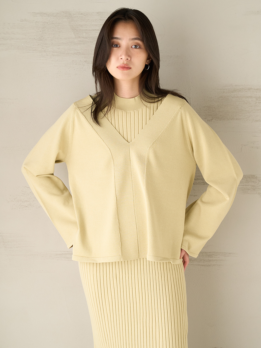 WEB限定】ニットセットアップ(ロングワンピース)｜ワンピース｜Mila