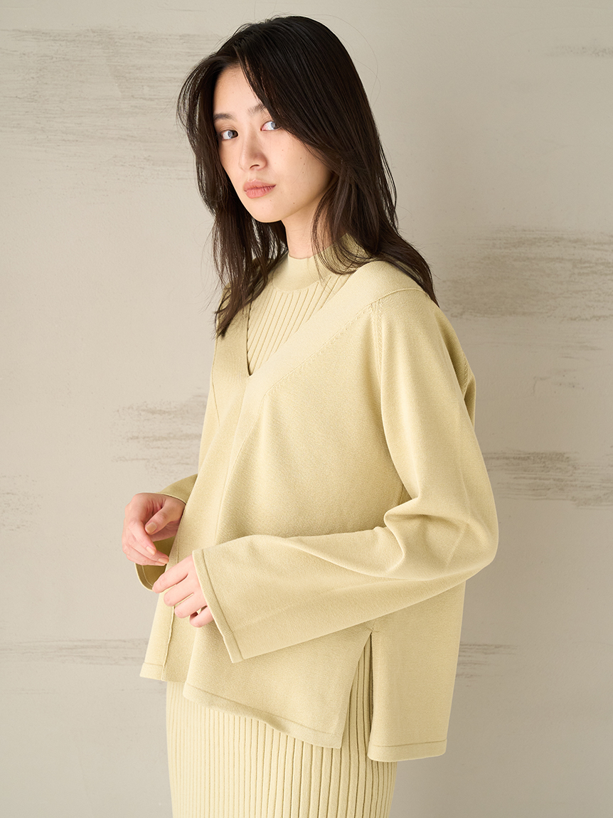 WEB限定】ニットセットアップ(ロングワンピース)｜ワンピース｜Mila