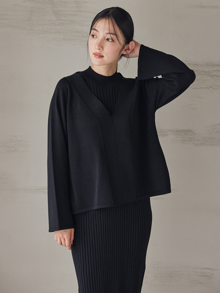 WEB限定】ニットセットアップ(ロングワンピース)｜ワンピース｜Mila