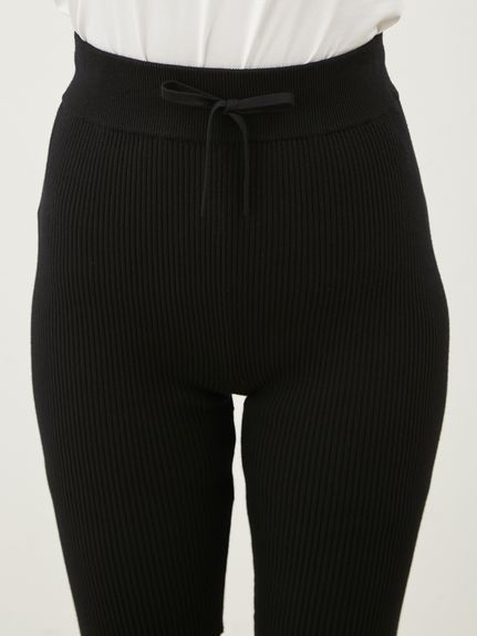 Liv ハーフレーパン＆ビブ　Mサイズ ハーフ丈リブニットサイクルパンツ【ウォッシャブル】(ロング