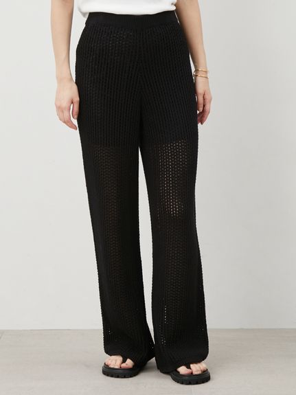 新品未使用/Dolce&Gabbana®/ウールニットパンツ WALANCE パンツ ヘンプコットンニット パンツ レディース