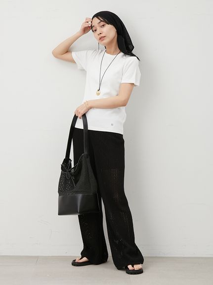 Mila Owen｜前後2WAYクロシェニットジレ | Rakuten Fashion(楽天