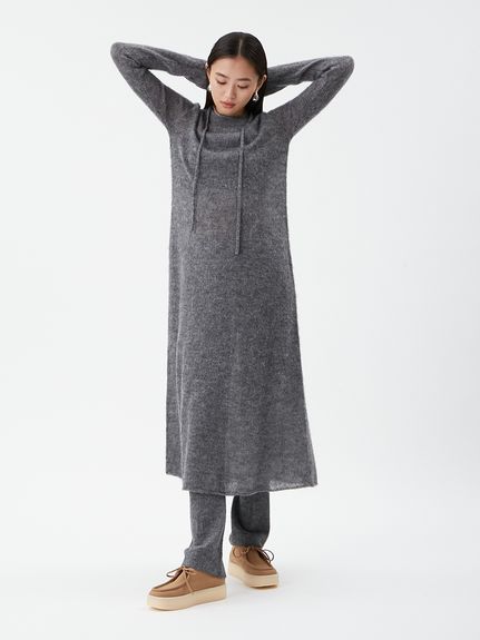 アルパカ混リブニットレギンスパンツ(ニットパンツ)｜パンツ｜Mila