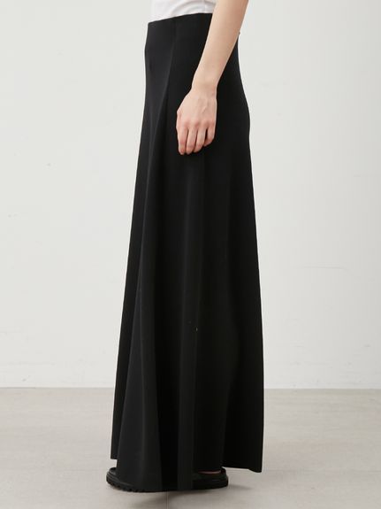 マイラン　カシミヤウールニット　フレアスカート　オーキッド Hi Waist Flare Maxi Skirt | Stone – MYLAN ONLINE SHOP
