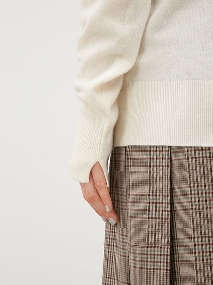 wool100%ベーシックタートルニット(ニット)｜トップス｜Mila Owen