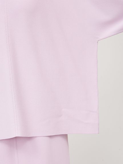 クルーネックルーズフィットニットプルオーバー【手洗い可能】(ニット  