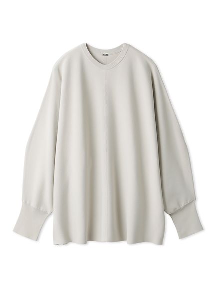 クルーネックルーズフィットニットプルオーバー【手洗い可能】(ニット  