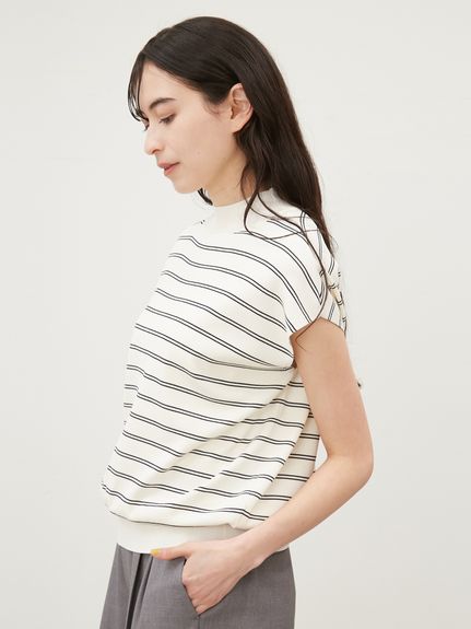 Mila Owen ニット セーター タートルネックリブニット「手洗い