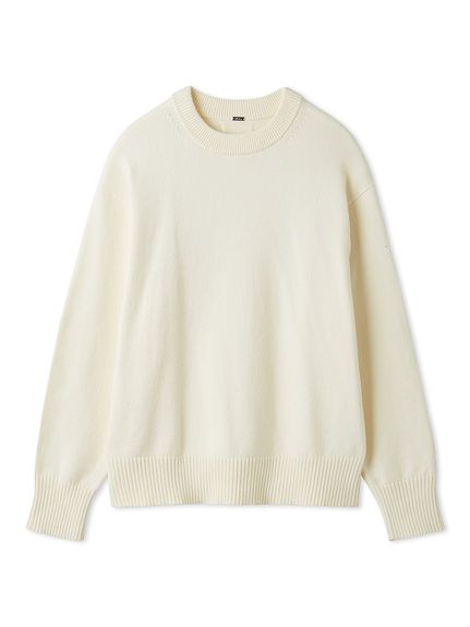 [韓国] ヴィンテージウォッシング ニット ロングスリーブ 2色 LONG SLEEVE WOOL MIXED SHAGGY KNIT / ロングスリーブウール混