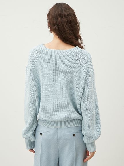 リネン混アゼ編みニットプルオーバー(ニット)｜トップス｜Mila Owen（ミラオーウェン）の通販サイト 【公式】