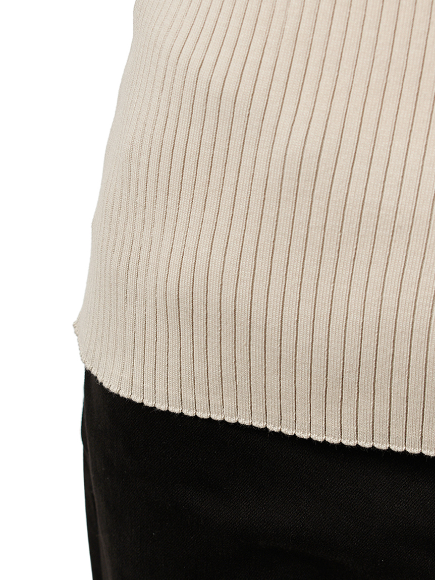 【MASH STORE限定】【UV加工】パフスリーブオフショルニット MASH STORE限定】【UV加工】パフスリーブオフショルニット