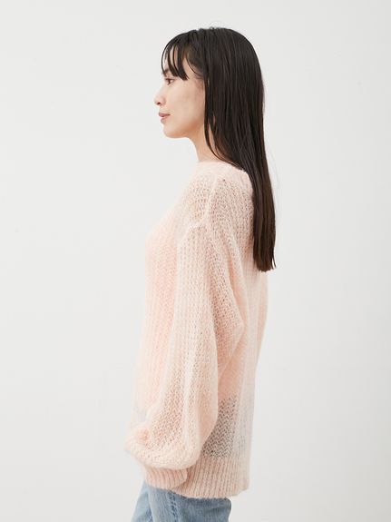 タンクSETローゲージモヘアルーズプルオーバー(ニット)｜トップス