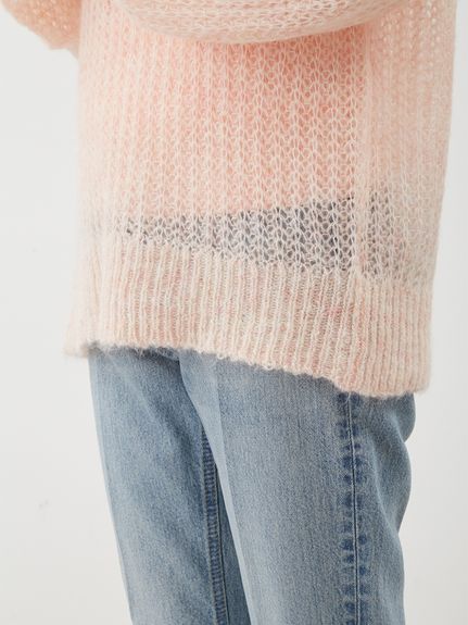 タンクSETローゲージモヘアルーズプルオーバー(ニット)｜トップス