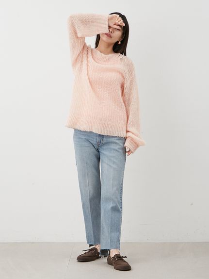 タンクSETローゲージモヘアルーズプルオーバー(ニット)｜トップス