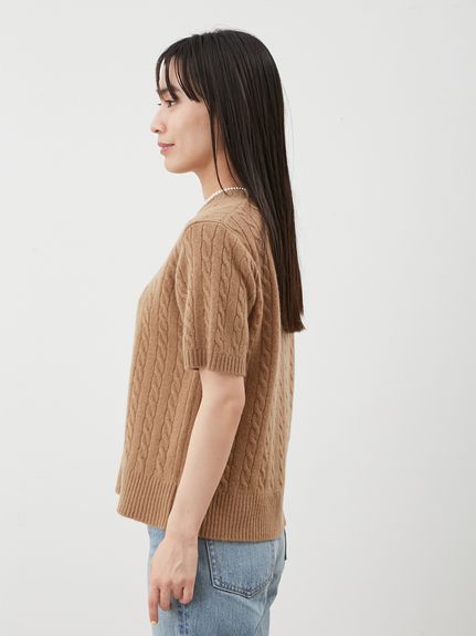 美品　MARK&LONA Atlas Wool プルオーバーニット 畦編みハイネックニットプルオーバー LE SOUK HOLIDAY｜クロスプラス