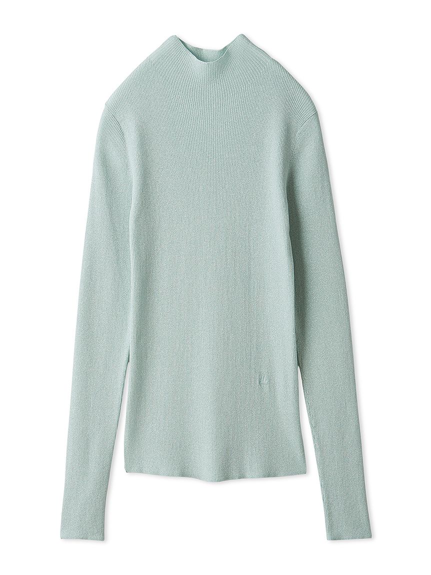 シアーラメハイネックニットプルオーバー(ニット)｜トップス｜Mila