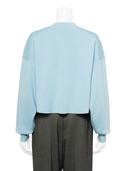 クロップドクルーネックニット(ニット)｜トップス｜Mila Owen（ミラ