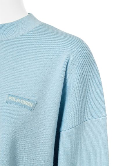 クロップドクルーネックニット(ニット)｜トップス｜Mila Owen（ミラ