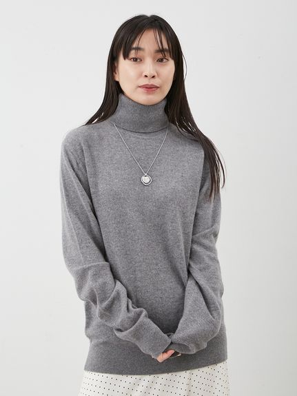 極美品FEAR OF GOD エターナル ハイネック ウール ニット セーターM mn3184- モール風タートルネックセーター(25183CM)（ニット