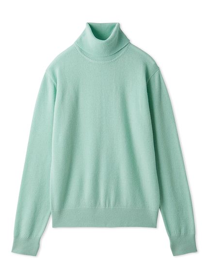 ウール100％ベーシックタートルネックニット(ニット)｜トップス｜Mila