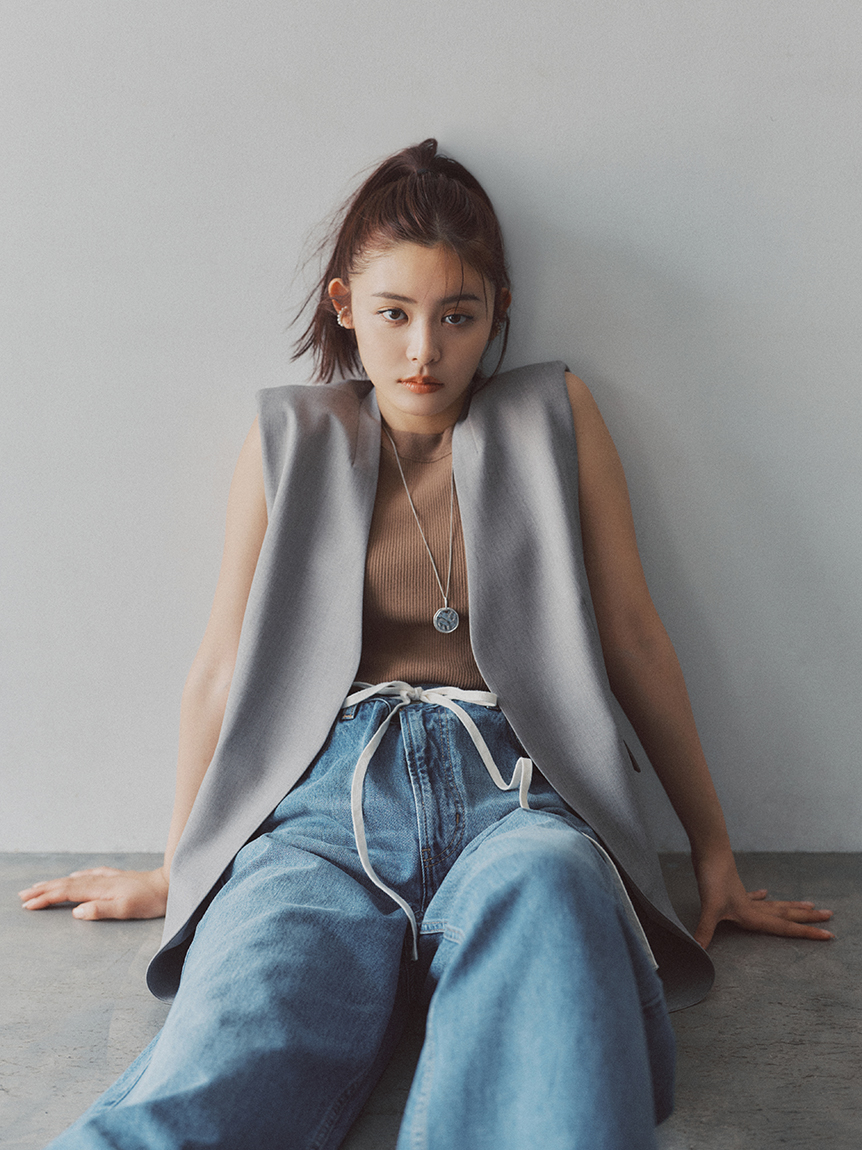 Mila Owen 黒 パフスリーブ トップス 新品 フラップデザインパフスリーブニット(ニット)｜トップス｜Mila