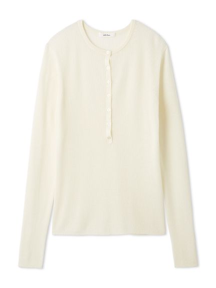 ベロアヘンリーネックリブニット(ニット)｜トップス｜Mila Owen（ミラ