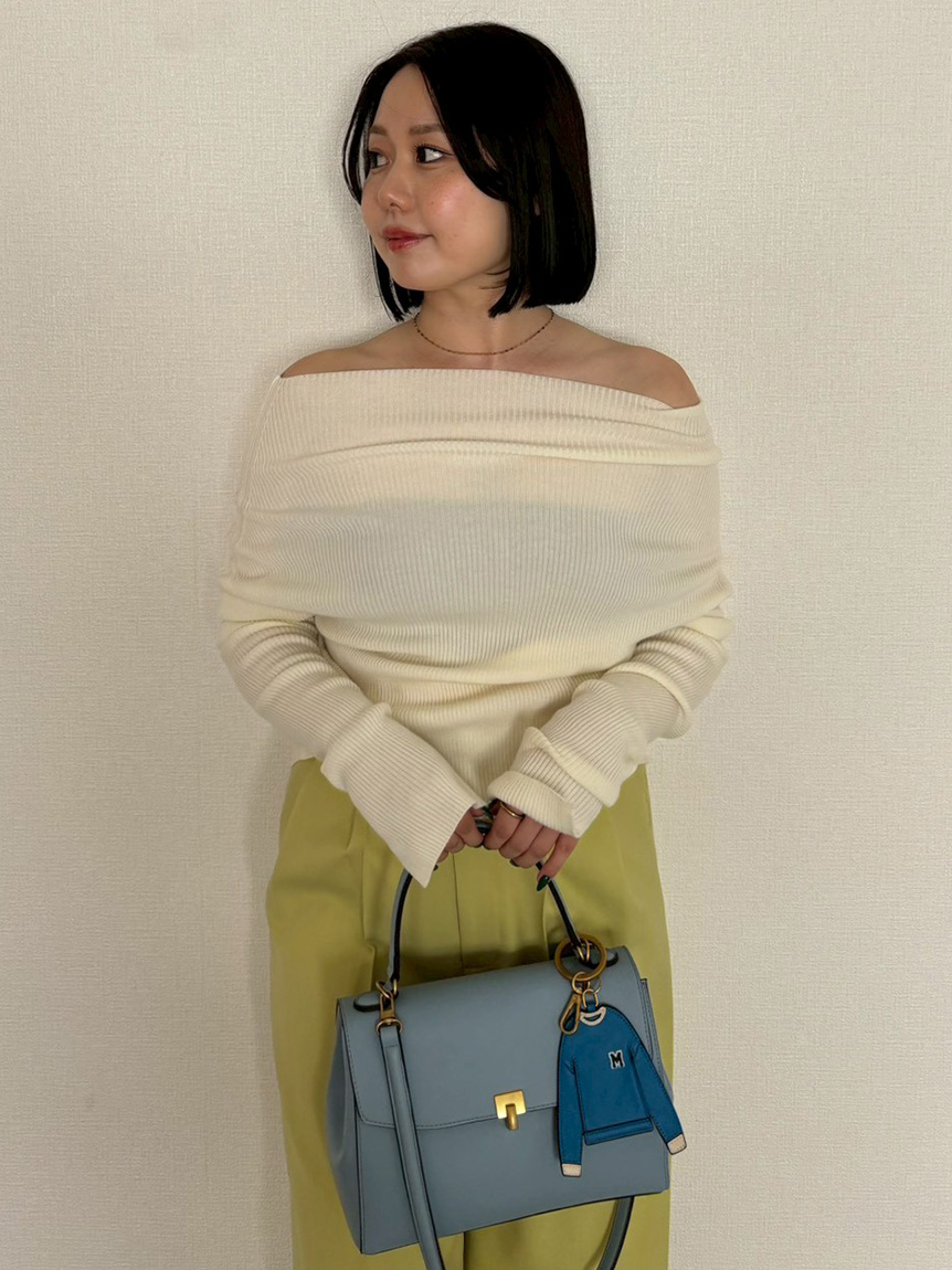 オフショルラメニット(ニット)｜トップス｜Mila Owen（ミラオーウェン