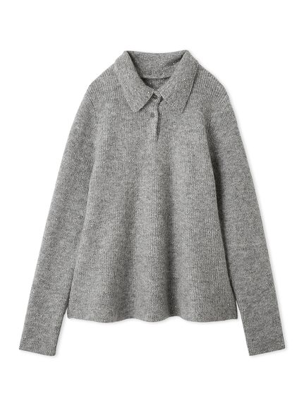 4WAYモヘヤラメペプラムニットプルオーバー(ニット)｜トップス｜Mila