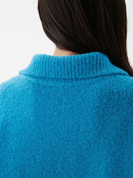 アランブークレーハーフジップニットプルオーバー(ニット)｜トップス