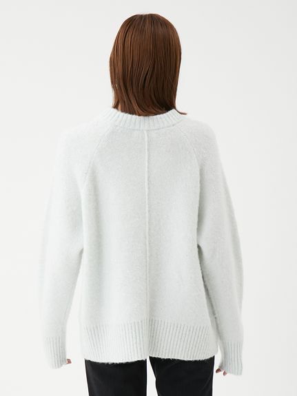 スパンコールVネックシャギーニット(ニット)｜トップス｜Mila Owen