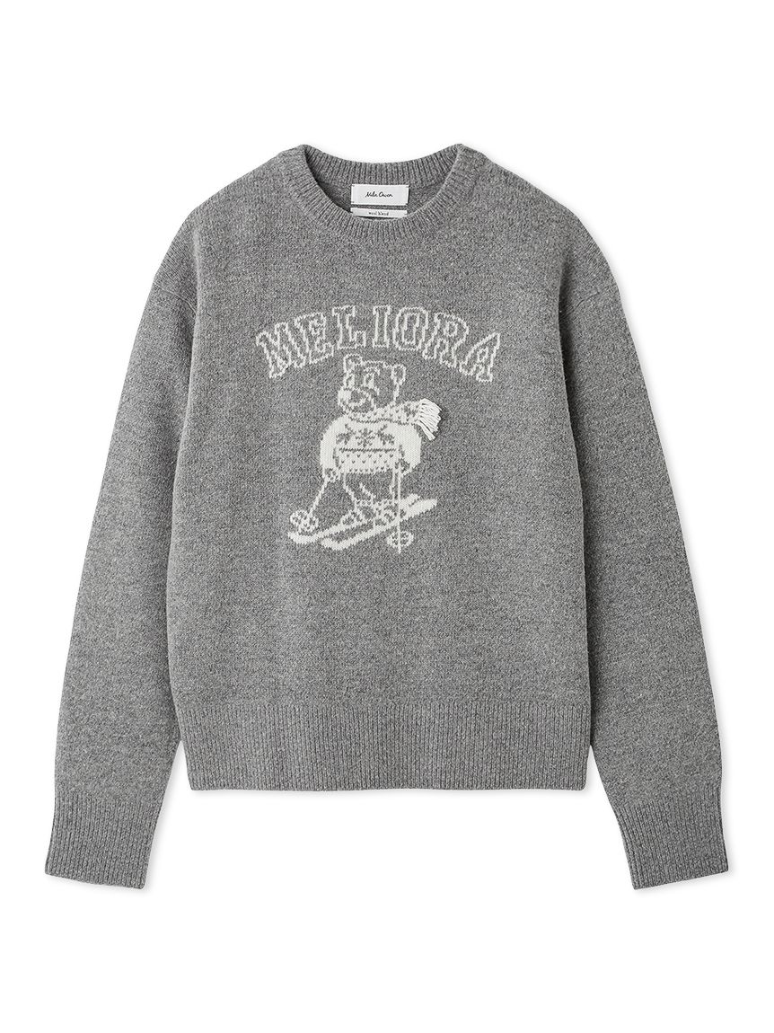 MILAOクルーネックジャガードニット(ニット)｜トップス｜Mila Owen