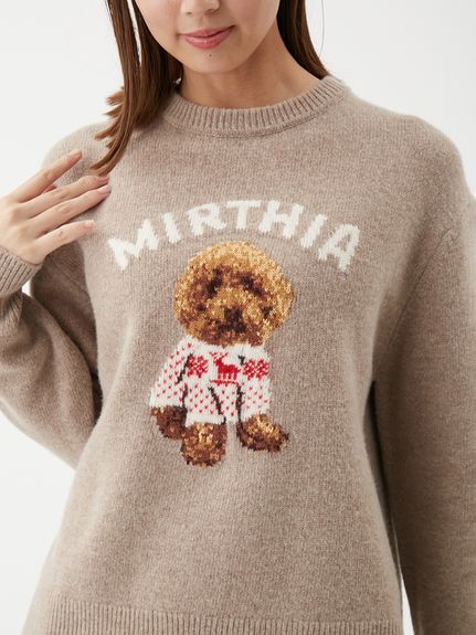 【OHGA】poodle knit プードルニット OHGA】poodle knit プードルニット OHGA poodle knit グレー プードル
