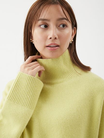 ウールカシミヤタートルネックニット(ニット)｜トップス｜Mila Owen