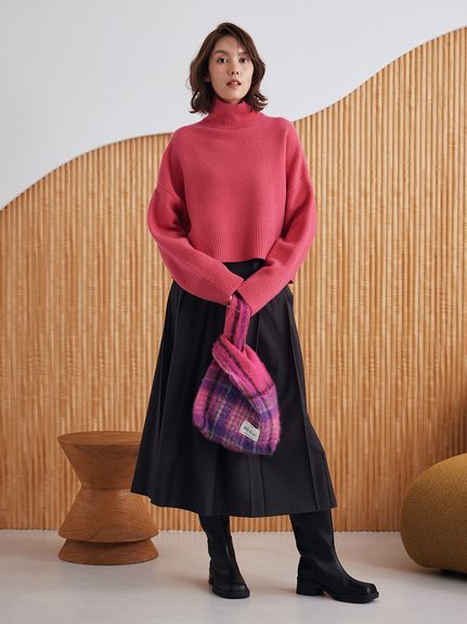 ウールカシミヤタートルネックニット(ニット)｜トップス｜Mila Owen