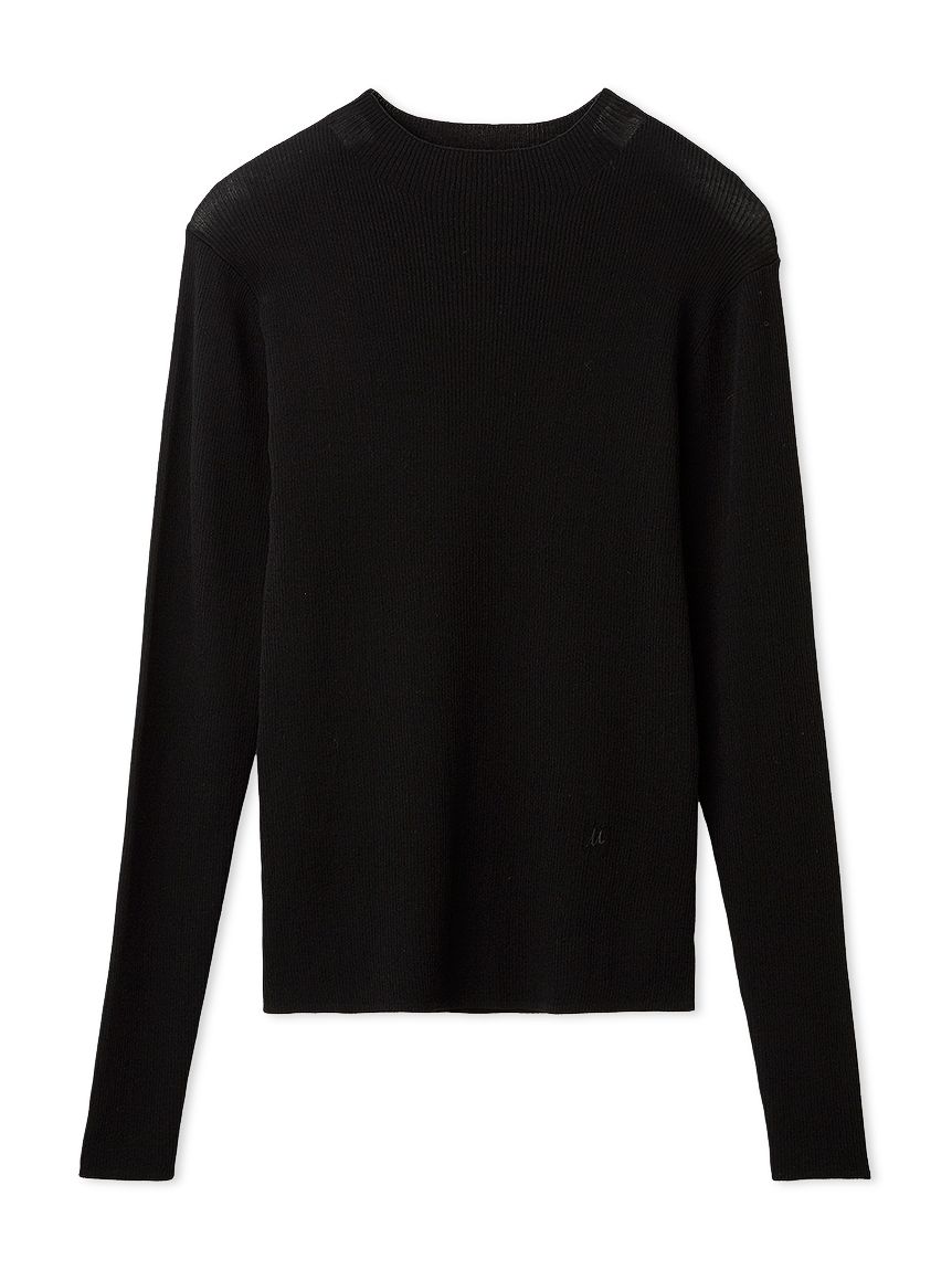 ハイネックハイゲージシアーリブニット | 09WNT261017