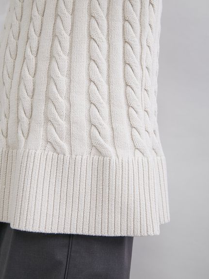 【タグ付き新品】シャツドッキングデザインニット♡MilaOwen Mila Owen(ミラオーウェン)の「シャツドッキングデザインニット」 - PARTE