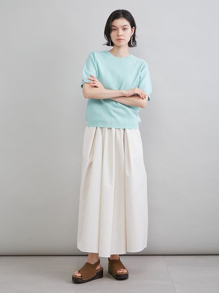 10/25まで特別価格 Mila Owen 畦ニット　ライトベージュ Mila Owen - Mila Owen ミラオーウェン ニット ワンピース size0