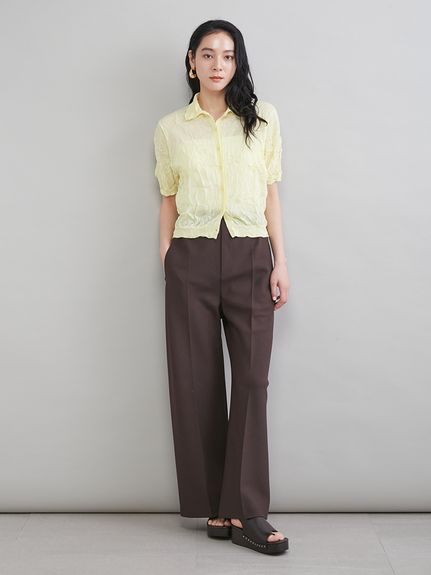 フォルムスリーブポロニット　ミラオーウェン Mila Owen フォルムスリーブポロニット - メルカリ
