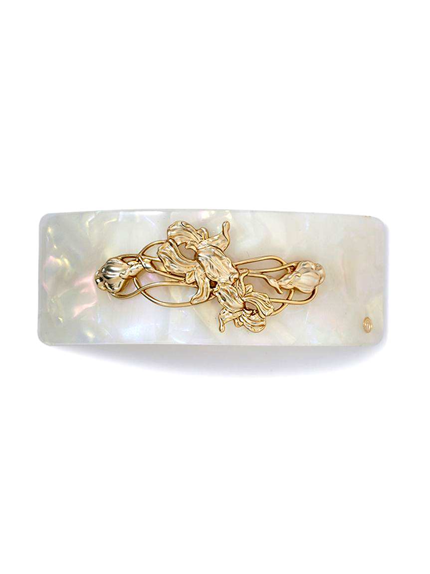 AHCAHCUM.muchacha お花バレッタ 2点セット