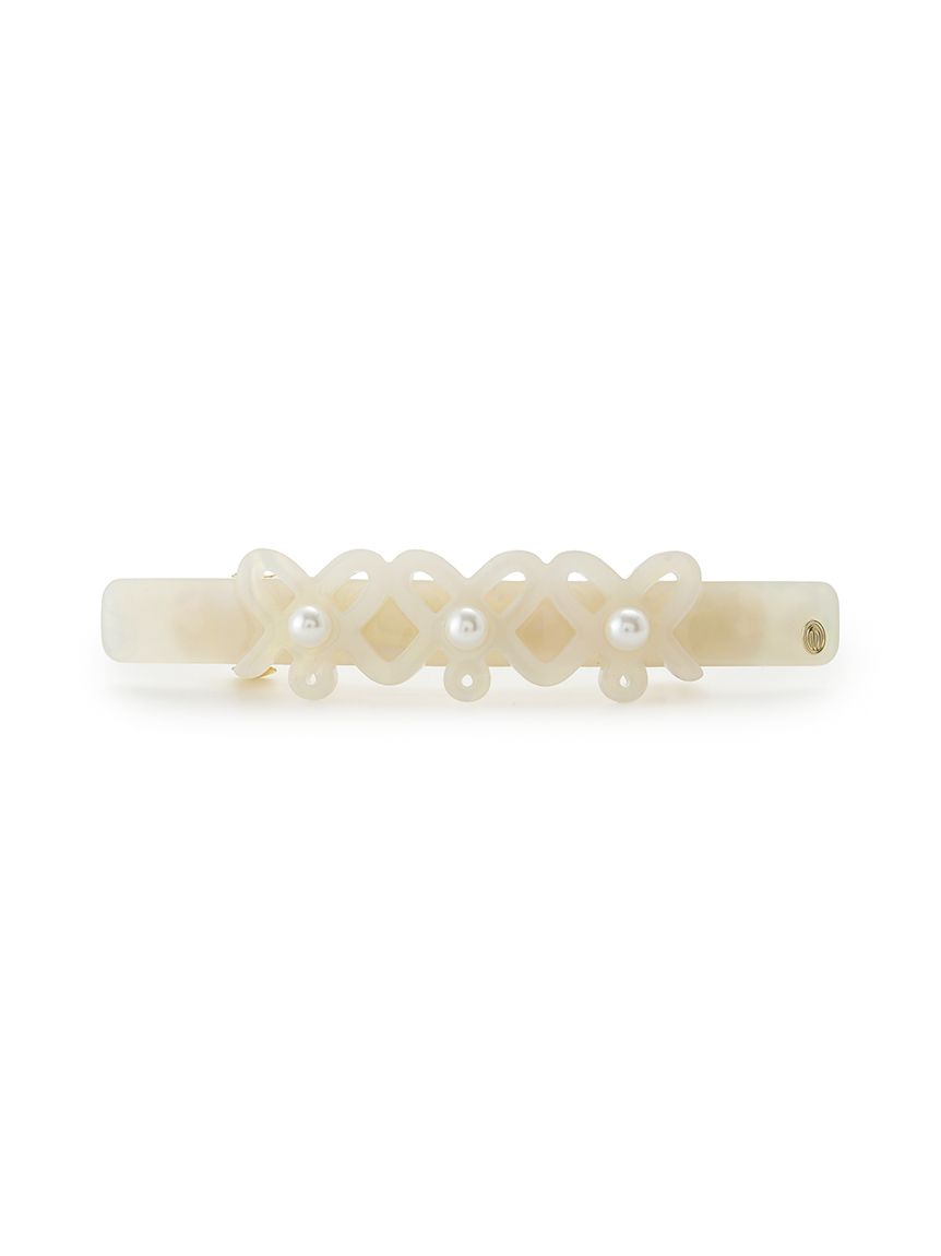 バレッタ ハートパール(ヘアアクセサリー)｜グッズ│MUCHA（ミュシャ