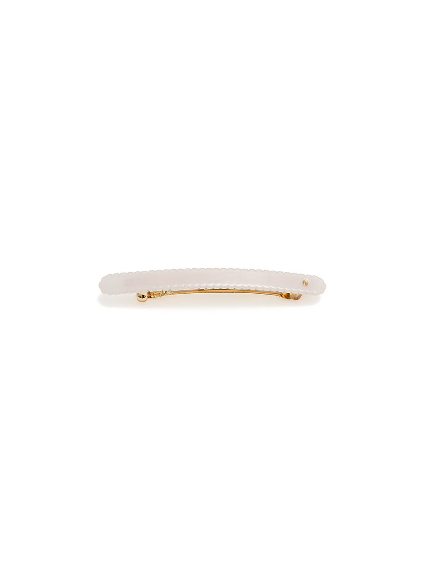 スカラップレースバレッタ(ヘアアクセサリー)｜グッズ│MUCHA