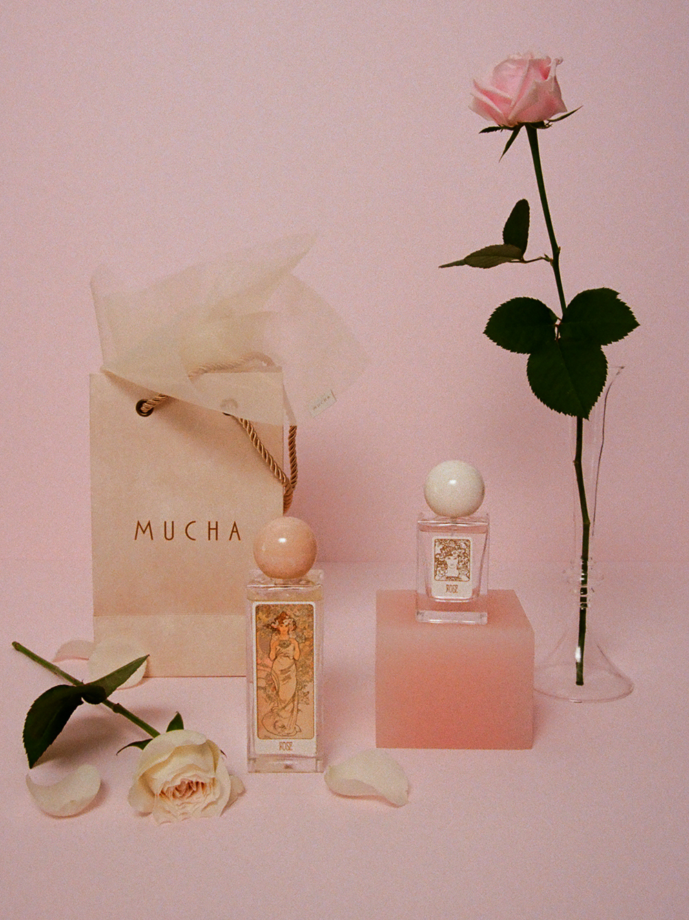 MUCHA ミュシャ ボディミルク & バスソルト セット フレグランスバスソルト ロド(ボディケア)｜フレグランス│MUCHA