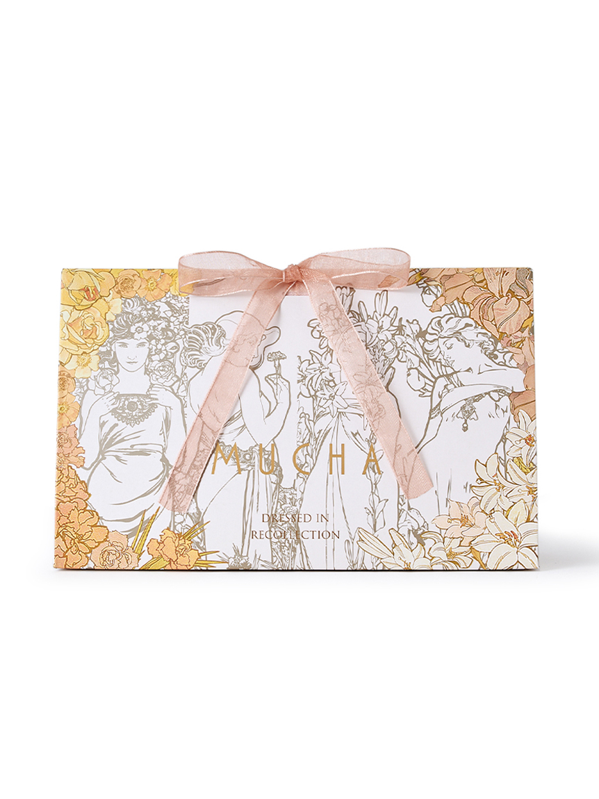 セルフラッピング】MUCHA 月と星 巾着トート(ギフトキット