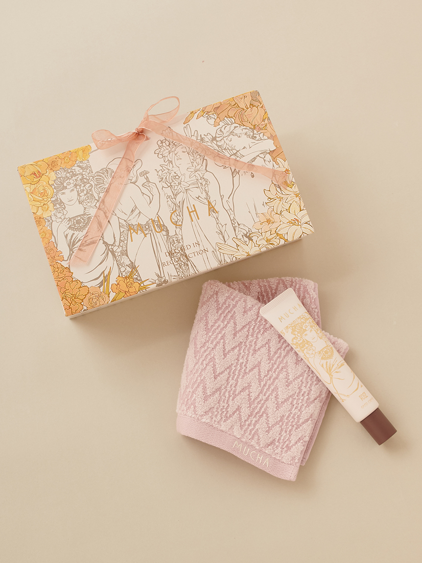 セルフラッピング】【GIFT KIT】ハンドクリーム＆ハンドタオル