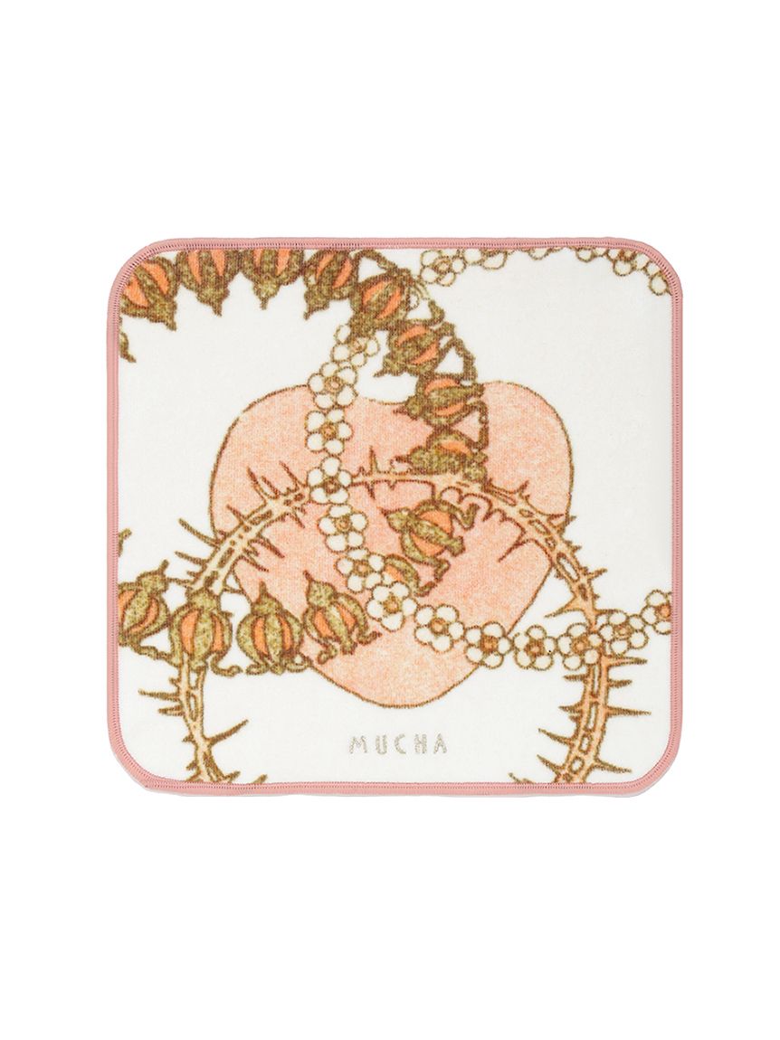 ハートプリントハンドタオル(ハンカチ・ハンドタオル)｜グッズ│MUCHA