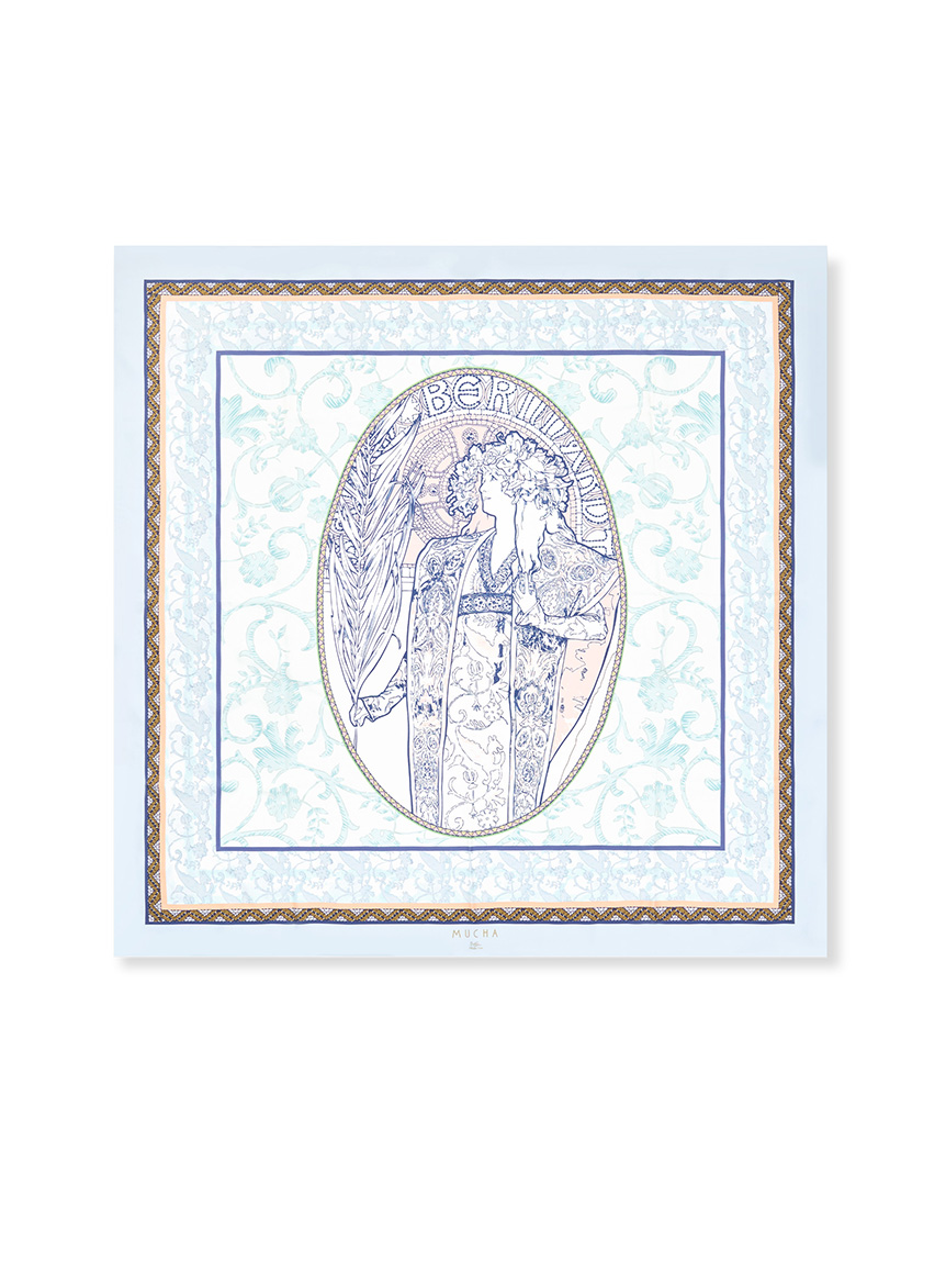 シルクスカーフ ジスモンダ(スカーフ)｜グッズ│MUCHA（ミュシャ）の