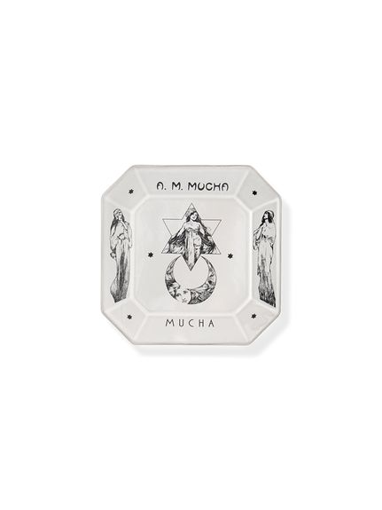 マルチトレイS 装飾人物集(マグカップ＆トレイ)｜グッズ│MUCHA